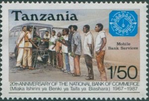 Tanzania 1987 SG504 1s.50 Mobile Bank Service MLH