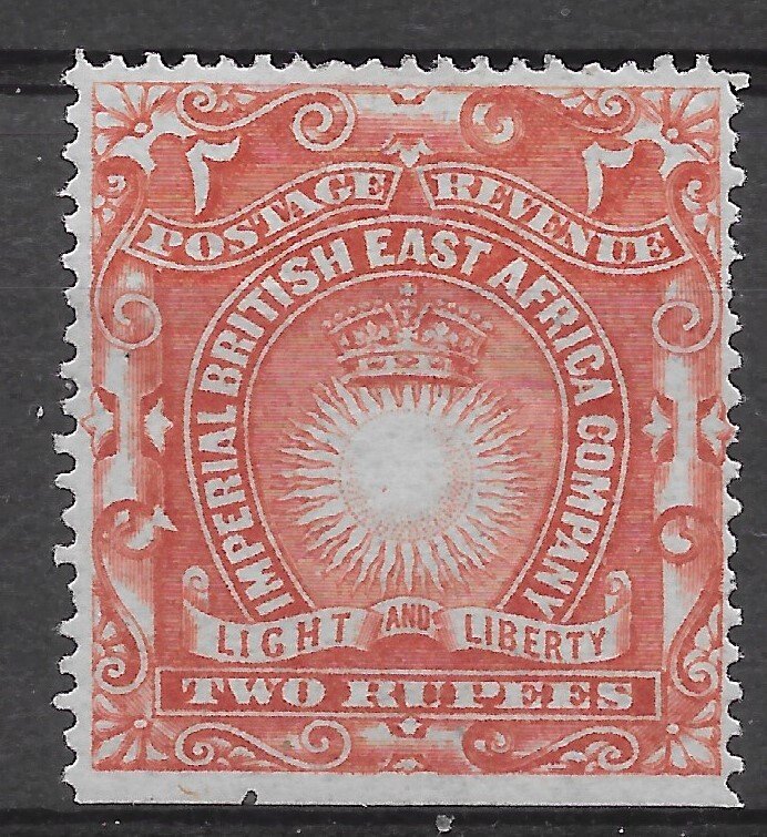 BRITISH EAST AFRICA SG16 1890 2r BRICK-RED MTD MINT