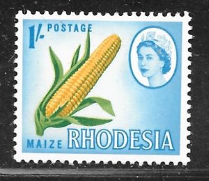 Rhodesia 229: 1/- Maize, MH, F-VF