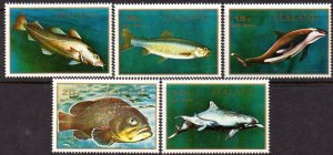 Sealand MNH Set Of Marine Life 1970