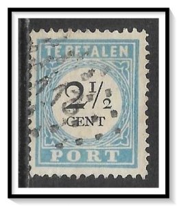 Netherlands #J5 Postage Due Used