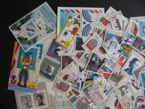 West Germany MNH 167 different plus 7 SS souvenir sheets, nice group here!