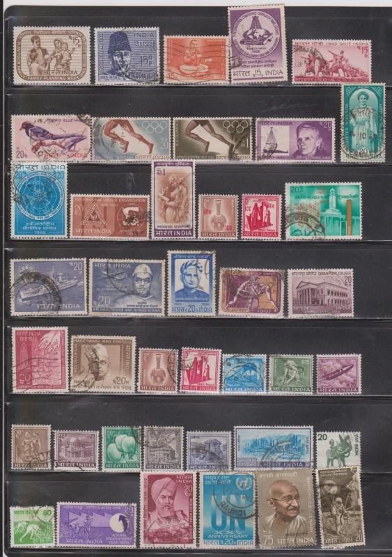 INDIA - Collection Of Used Issues - Good CV Of $75.00