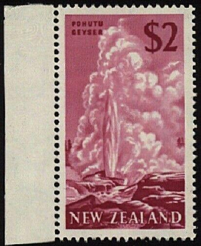 NEW ZEALAND 1967 $2 Pink geyser MNH........................................23891