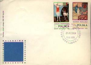 Poland, First Day Cover, Art