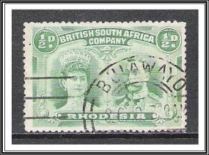 Rhodesia #101 Double Head Used