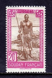 French Sudan - Scott #101 - MH - Thin speck, a bit of gum wrinkling - SCV $3.25