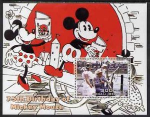 SOMALIA - 2003 - Mickey Mouse #8 - Perf Min Sheet - MNH - Private Issue