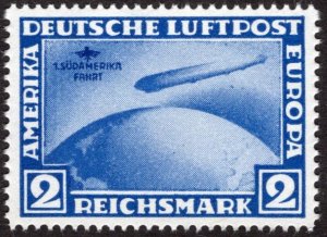 1930, Germany, Graf Zeppelin, MNH, REPRINT, Sc C38