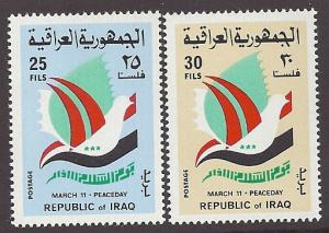 Iraq  Scott  803-804  MNH