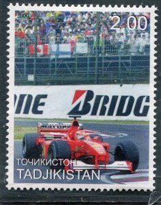 Tajikistan 2000 FORMULA 1 SCHUMACHER 1 value Perforated Mint (NH)