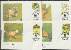 Fiji SC 591-4 First Day Covers