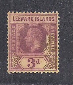 LEEWARD ISLANDS SC# 24  FVF/MOG