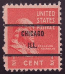US Precancel Chicago Illinois 6835