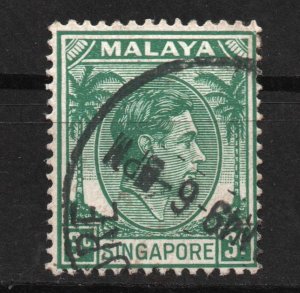 Singapore  (1948)  - Scott # 3,   Used