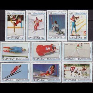 ST.VINCENT 1992 - Scott# 1588-97 W.Olympics Set of 10 NH