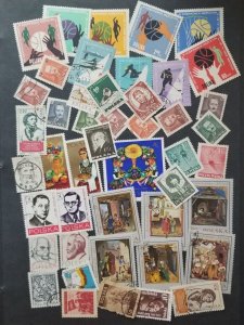 POLAND Vintage Stamp Lot Collection Used  CTO T5833