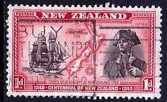 NEW ZEALAND - SC #230 - USED - 1940 - Item NZ115AGS1