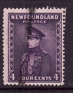 Newfoundland-Sc#188 -used  4c Prince of Wales-id373-1932-7-