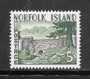 Norfolk Island #40 MH Single