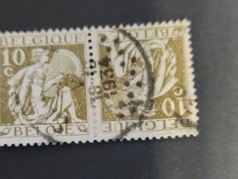Belgium SC 247 1932 10c brn ol Unwmk. 13½ x 14 KP13 USED
