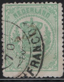 NETHERLANDS, 19, Used, Coat of Arms