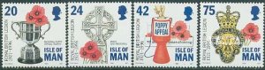 Isle of Man 1996, Royal British Legion 4v, MNH
