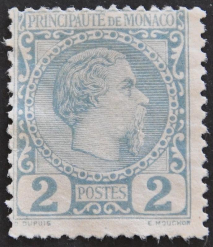 DYNAMITE Stamps: Monaco Scott #2 – UNUSED