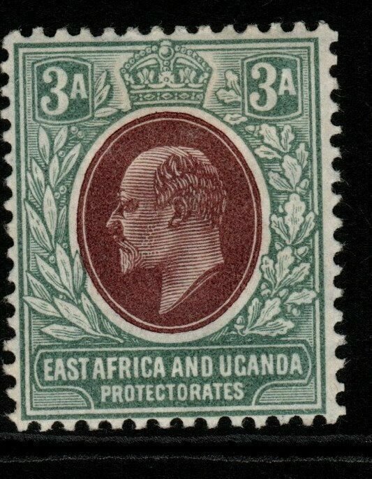 KENYA, UGANDA & TANGANYIKA SG22 1904 3a BROWN-PURPLE & GREEN MTD MINT