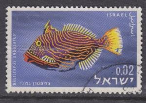 Israel sc#246 1963 2a Fish used