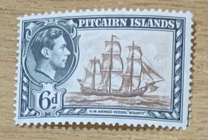 PITCAIRN ISLANDS 1940 DEFINITIVE 6d SG6 UNMOUNTED  MINT