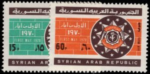 Syria 1970 Labour Day unmounted mint.