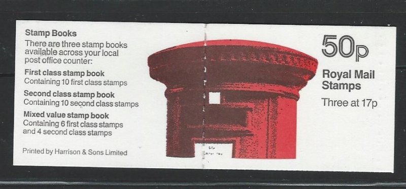 Great Britain  Booklet MNH sc BK241  MH97a