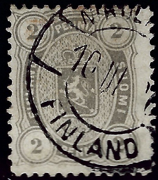 Finland #25 Used F-VF hr SC$17.00... Popular Country!