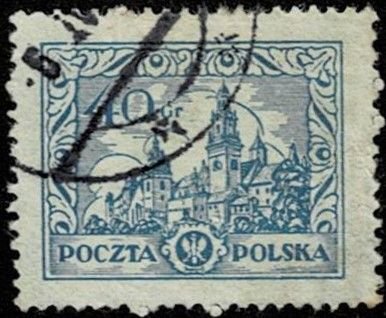 1927 Poland Scott Catalog Number 236 Used