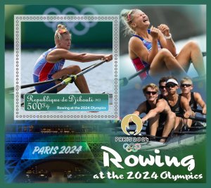 Stamps. Olympic Games. Rowing  8 sheets perforated