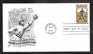 Just Fun Cover #4341 FDC Artcraft Cachet. (A932)