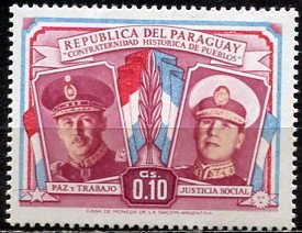 Paraguay; 1955: Sc. # 487: */MH Single Stamp