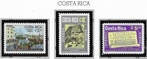 Costa Rica  #C680-C682 set complete (MNH)    CV $4.05