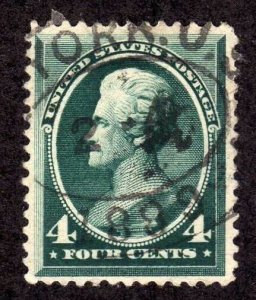 MALACK 211 VF/XF, nicely centered, fresh stamp w6303