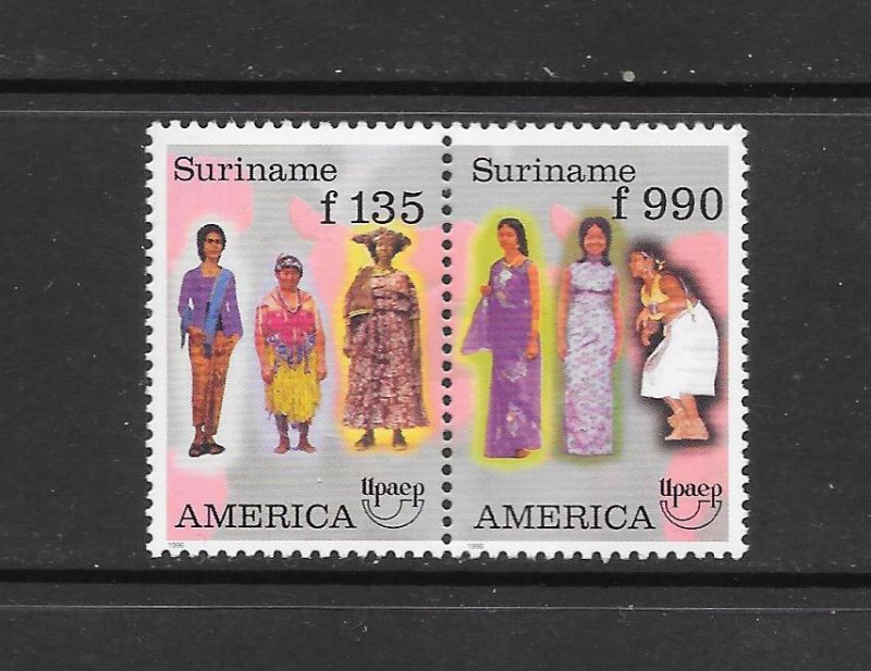 SURINAME - CLEARANCE  #1057a  TRADITIONAL COSTUMES  MNH