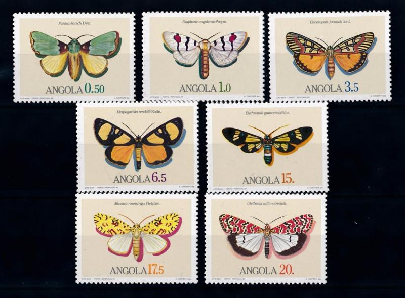 [70622] Angola 1984 Insects Butterflies  MNH