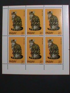 PABAY -EXPO'70-OSAKA-JAPAN-LOVELY CAT-MNH-SHEET VF-WE SHIP TO WORLD WIDE