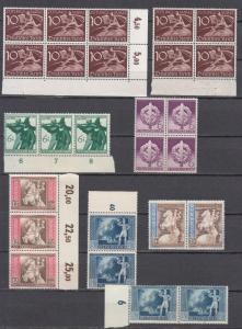 Germany - 1938/1944 stamp lot - MNH