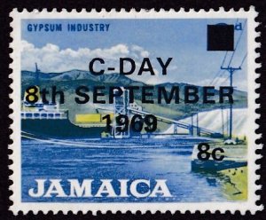 Jamaica #284 Mint