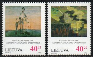 Lithuania Sc #551-552 MNH