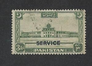 PAKISTAN SC# O30 F-VF U 1949