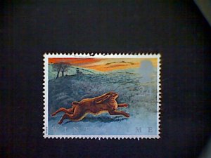 Great Britain, Scott #1422, used (o), 1992, Animals in Winter: Brown Hare, 24p