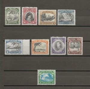 COOK ISLANDS 1944/46 SG 137/45 MNH Cat £95