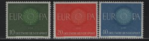 GERMANY 818-820  MNH